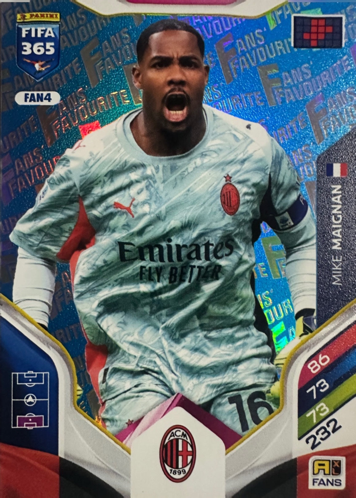 Panini Adrenalyn XL FIFA 365 2026 - Card Parallel Blue a scelta