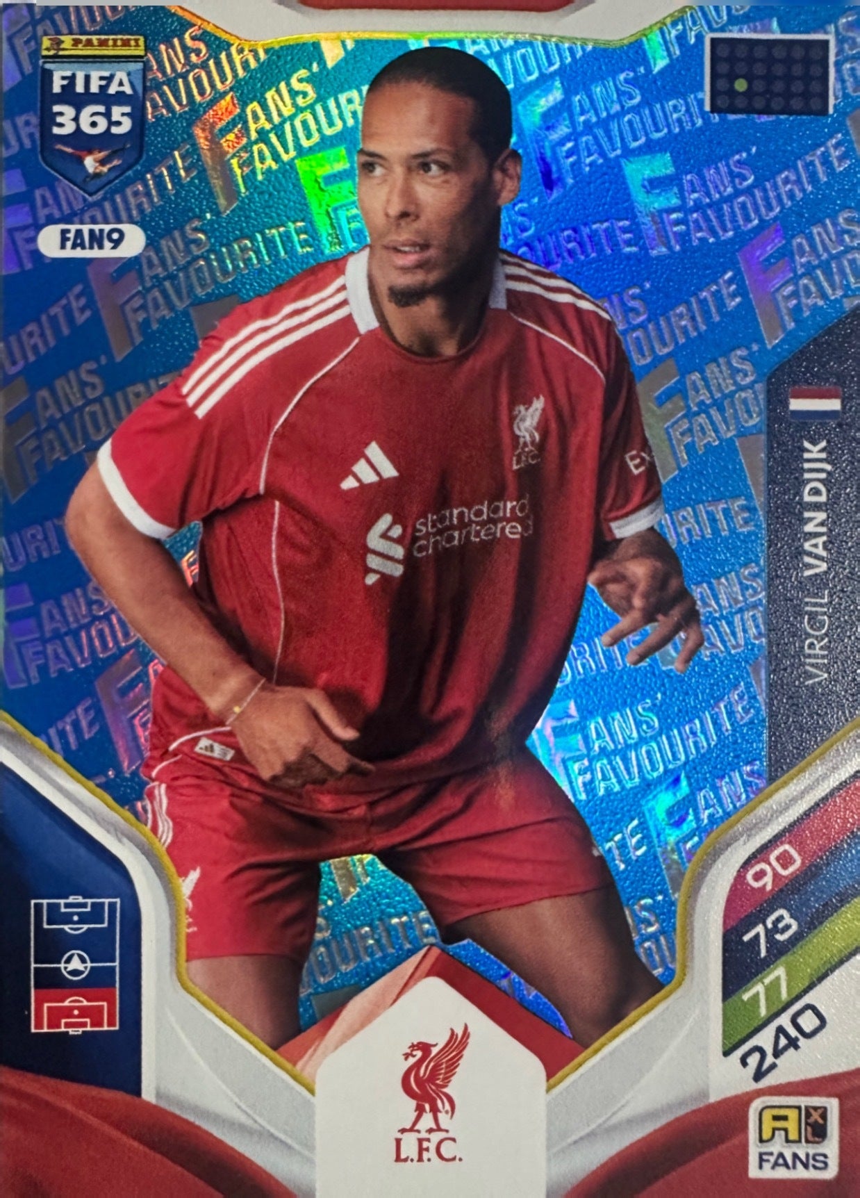 Panini Adrenalyn XL FIFA 365 2026 - Card Parallel Blue a scelta