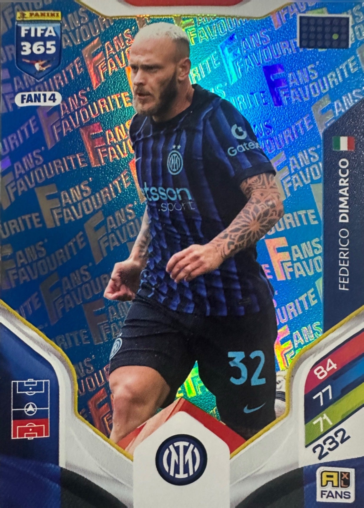 Panini Adrenalyn XL FIFA 365 2026 - Card Parallel Blue a scelta