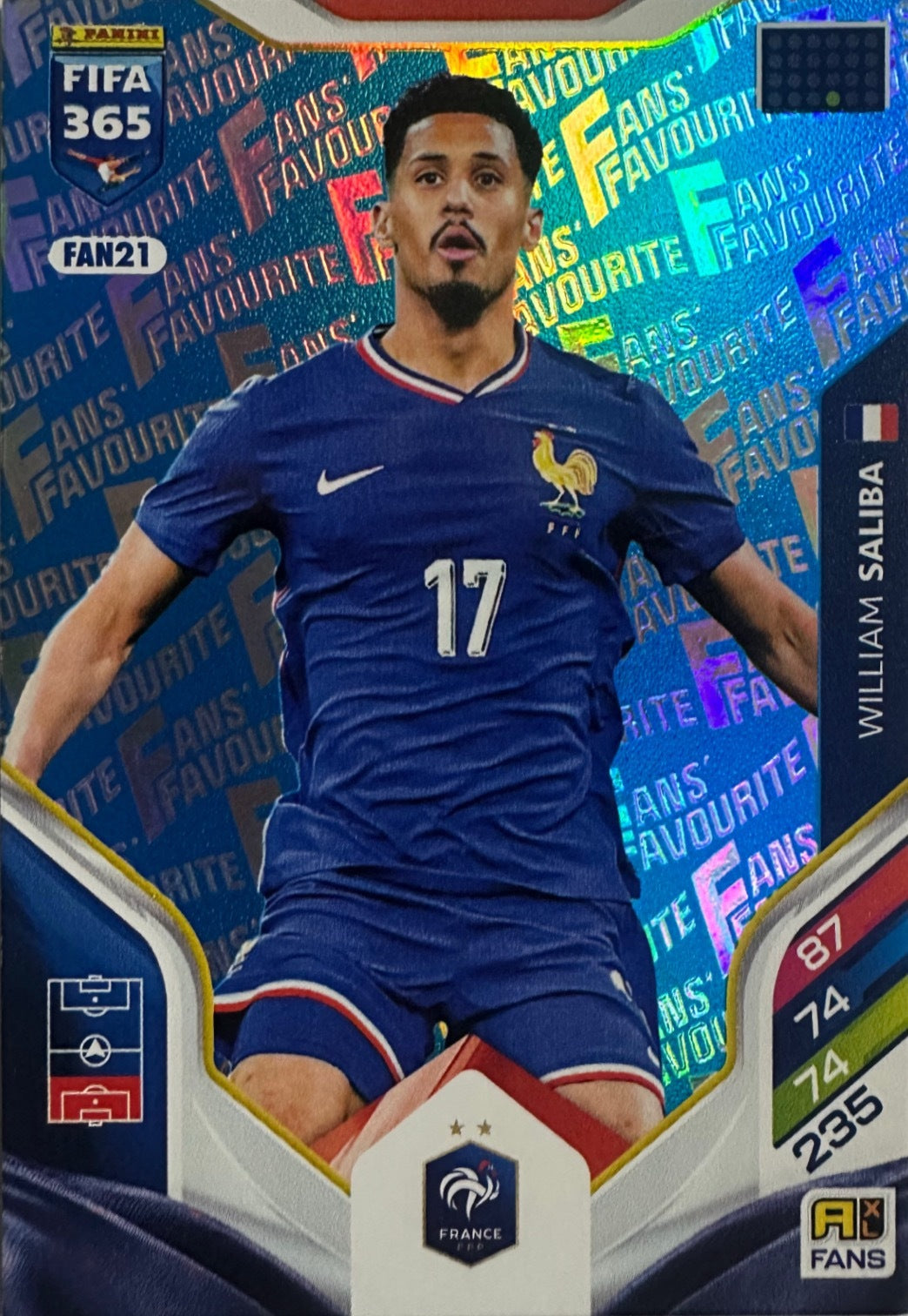 Panini Adrenalyn XL FIFA 365 2026 - Card Parallel Blue a scelta