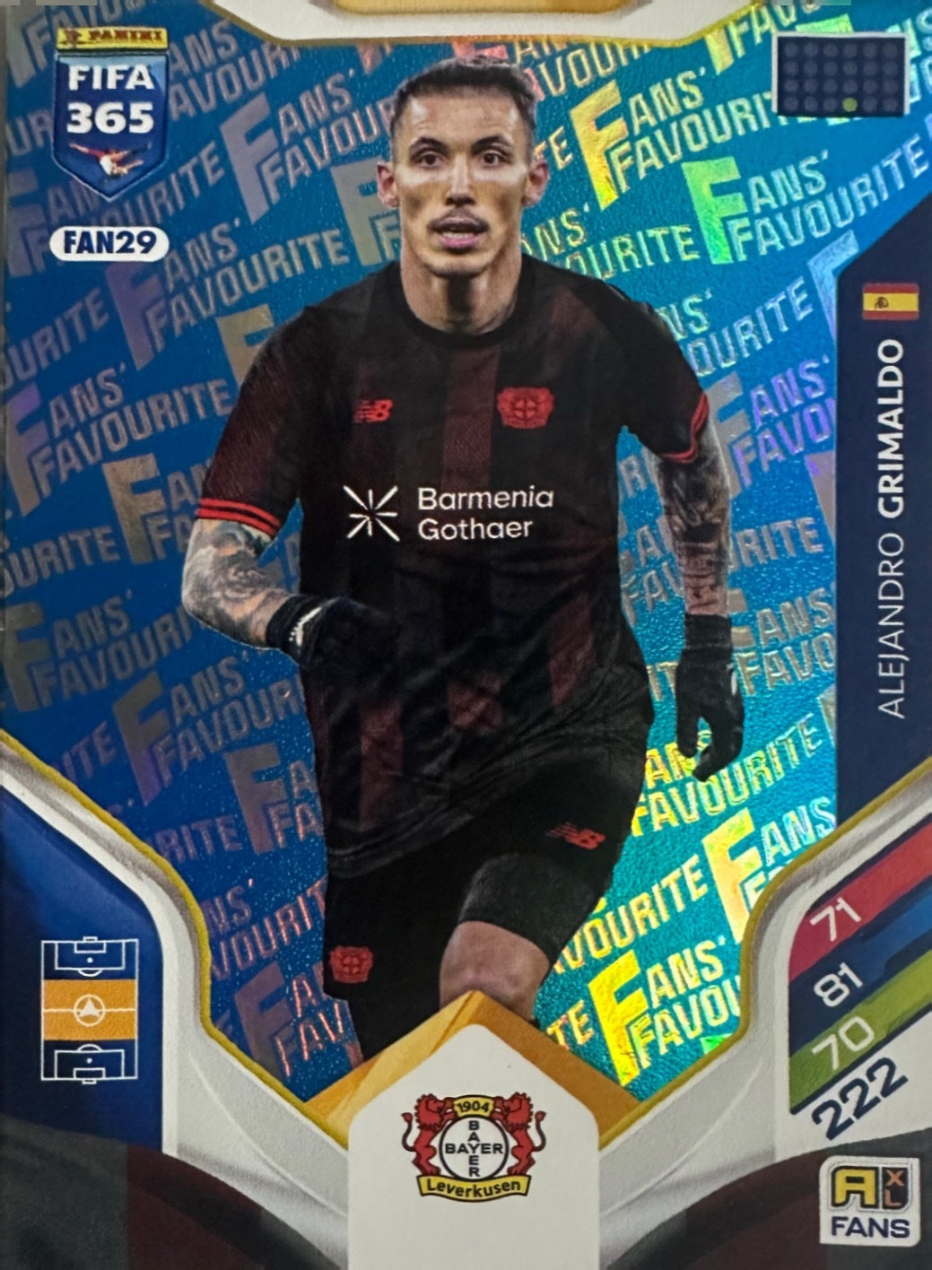 Panini Adrenalyn XL FIFA 365 2026 - Card Parallel Blue a scelta