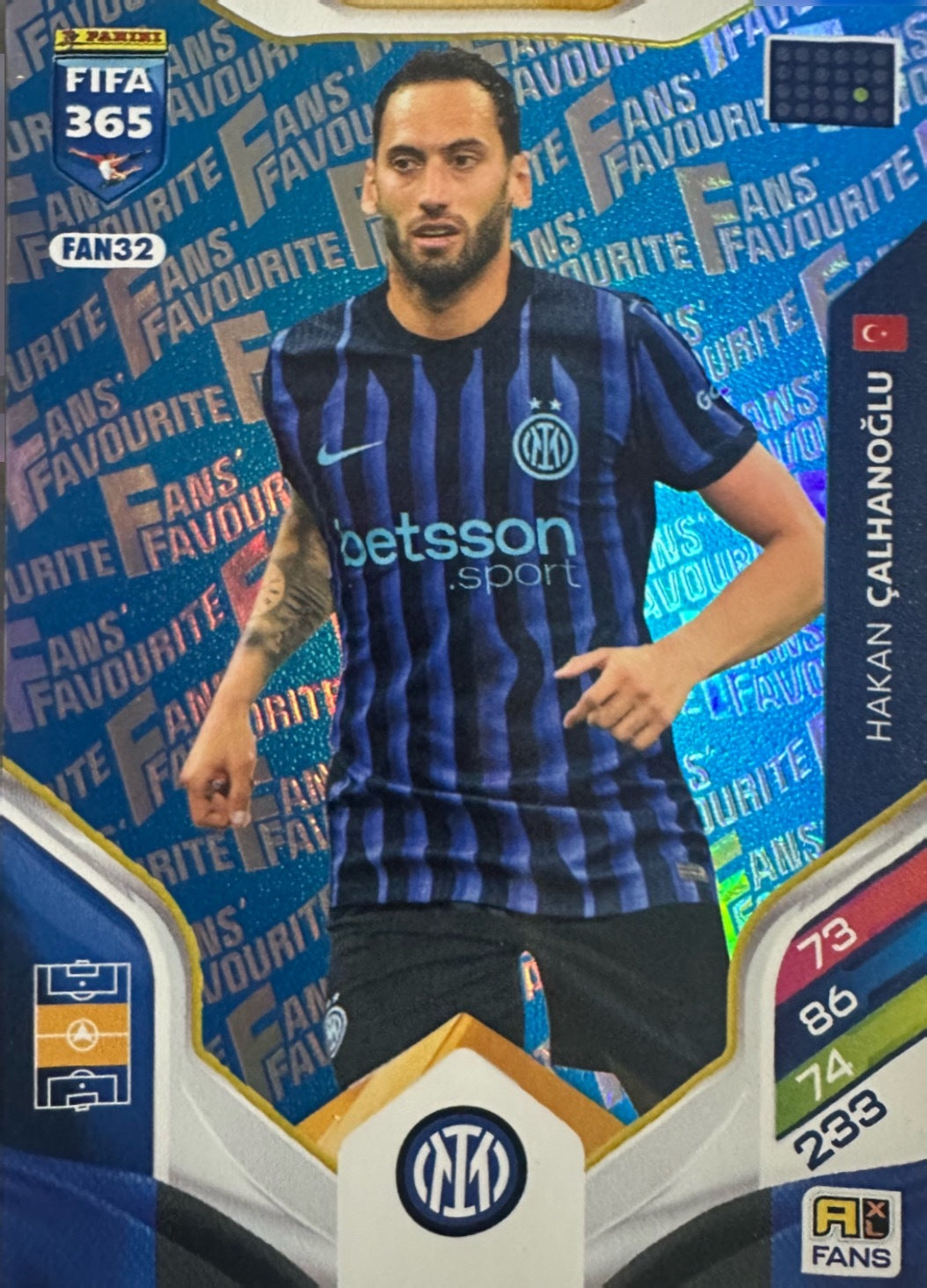Panini Adrenalyn XL FIFA 365 2026 - Card Parallel Blue a scelta