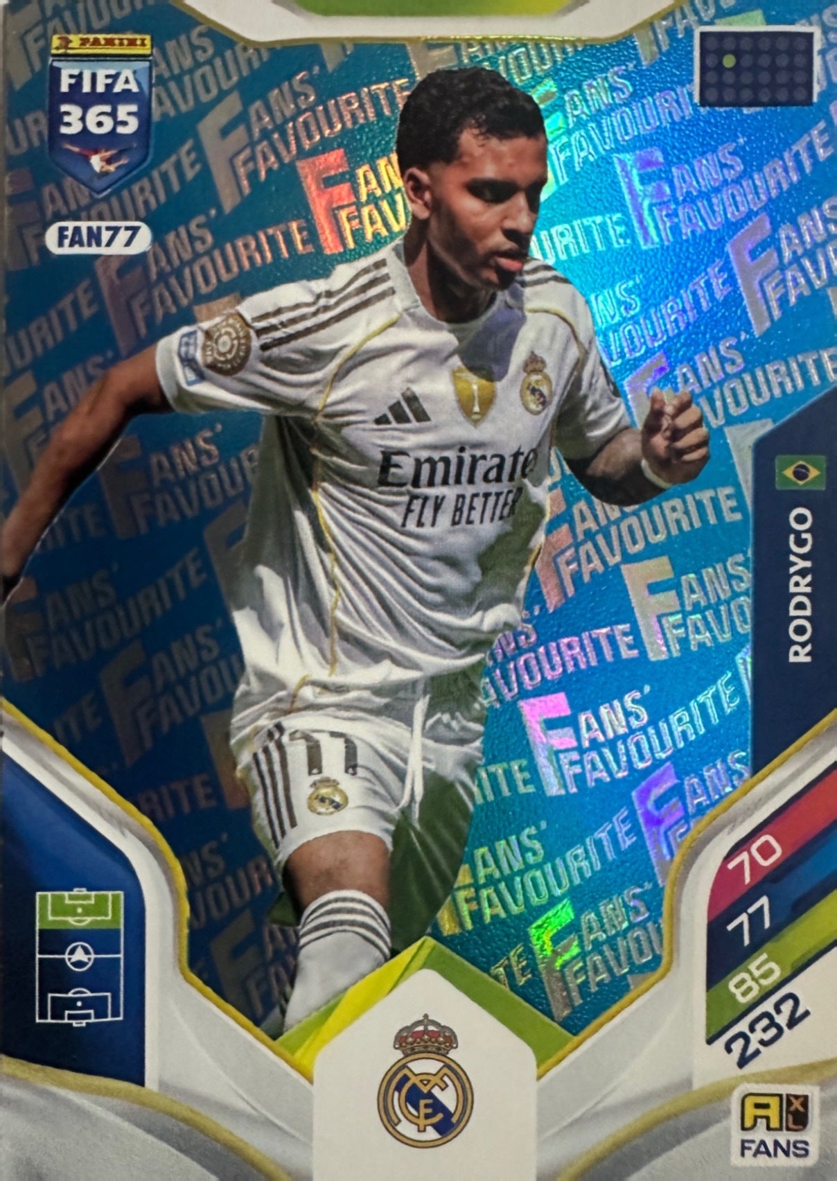 Panini Adrenalyn XL FIFA 365 2026 - Card Parallel Blue a scelta