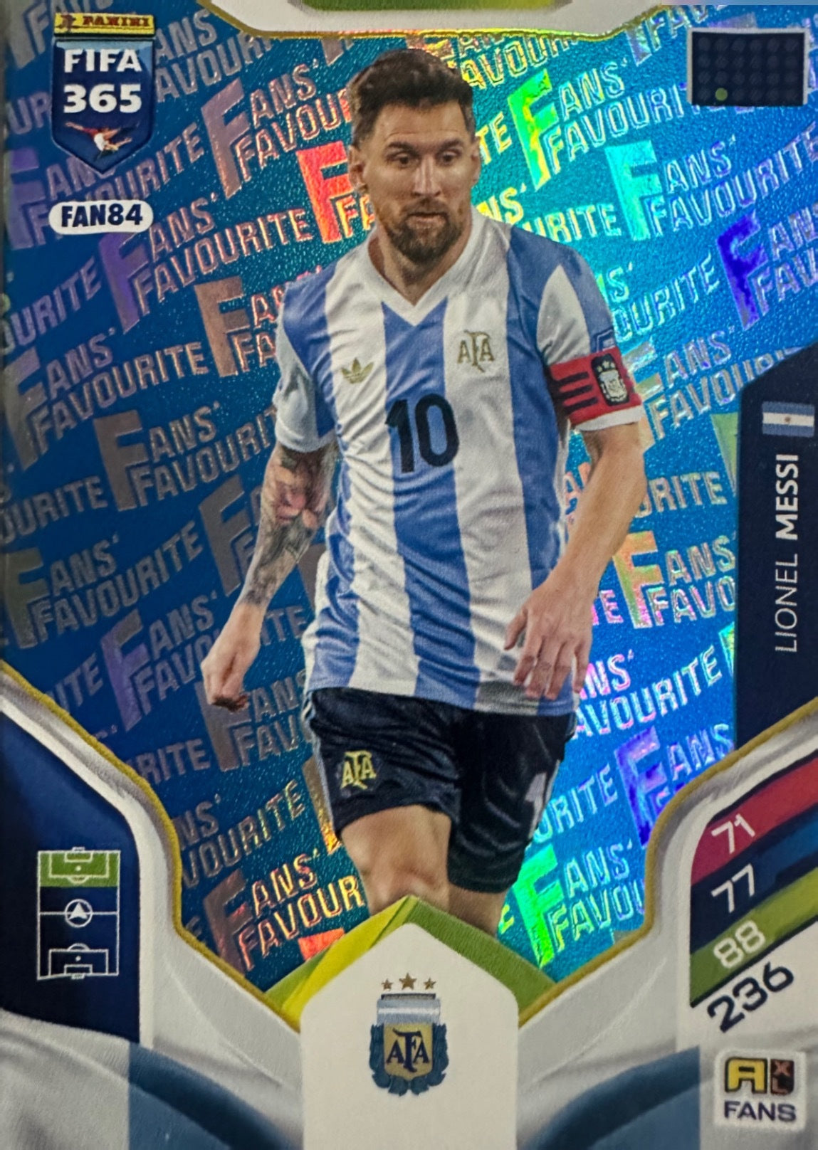 Panini Adrenalyn XL FIFA 365 2026 - Card Parallel Blue a scelta
