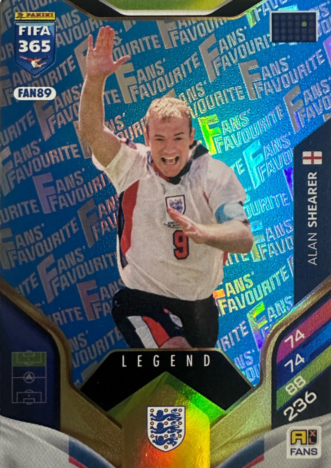 Panini Adrenalyn XL FIFA 365 2026 - Card Parallel Blue a scelta