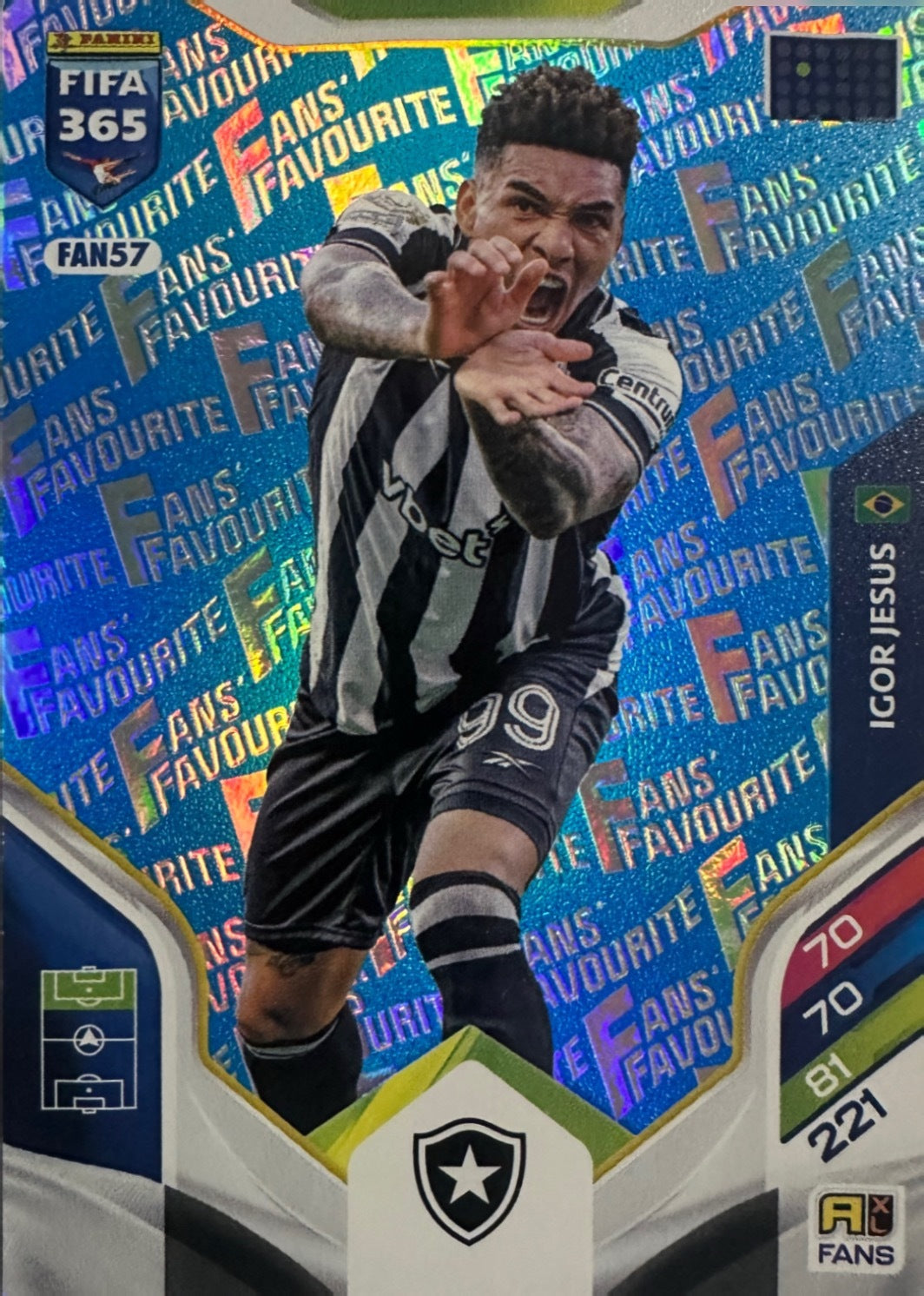 Panini Adrenalyn XL FIFA 365 2026 - Card Parallel Blue a scelta
