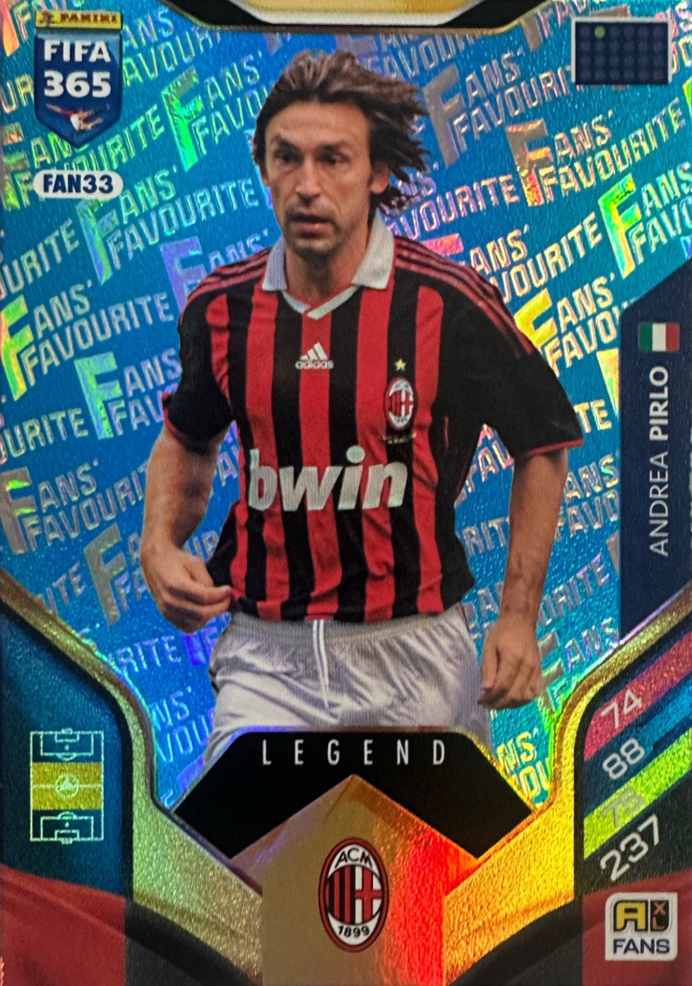 Panini Adrenalyn XL FIFA 365 2026 - Card Parallel Blue a scelta