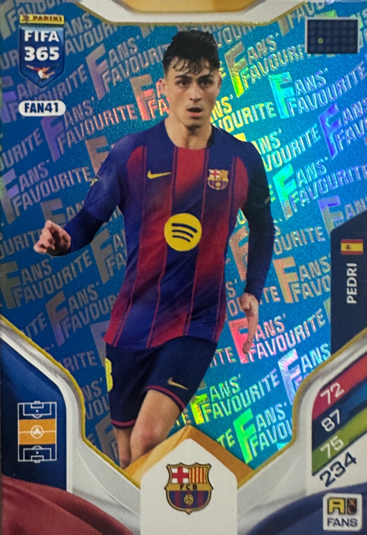 Panini Adrenalyn XL FIFA 365 2026 - Card Parallel Blue a scelta