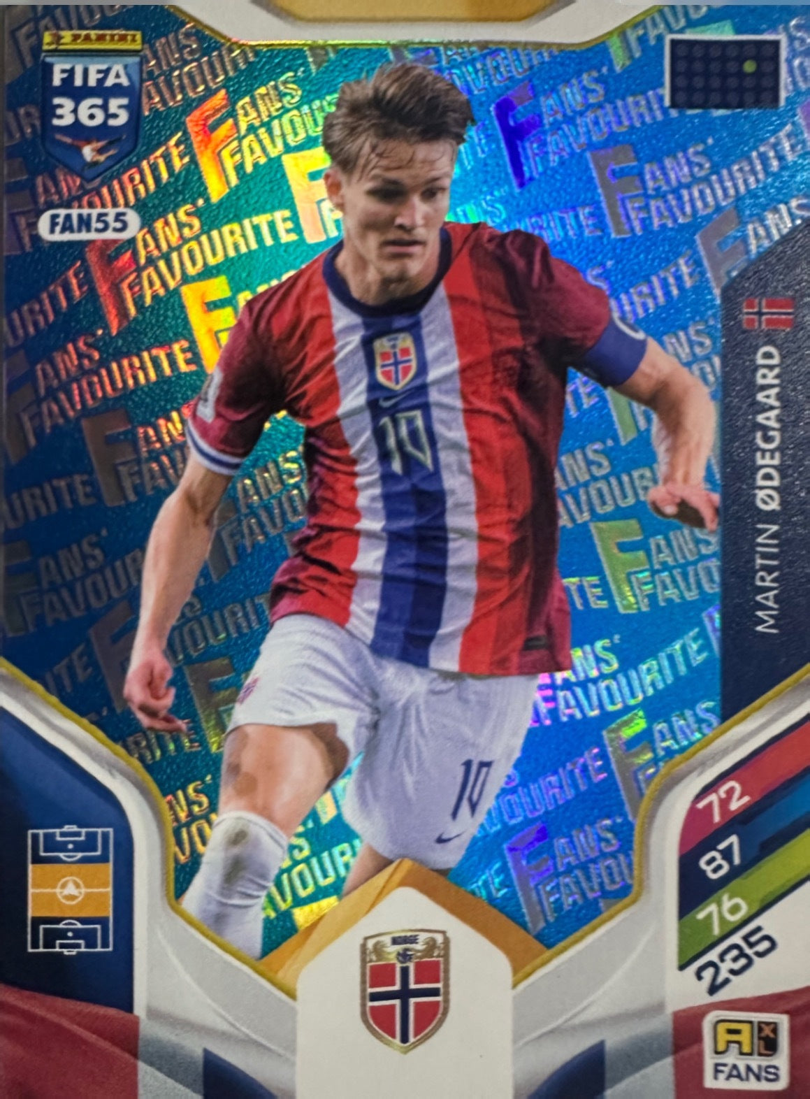 Panini Adrenalyn XL FIFA 365 2026 - Card Parallel Blue a scelta