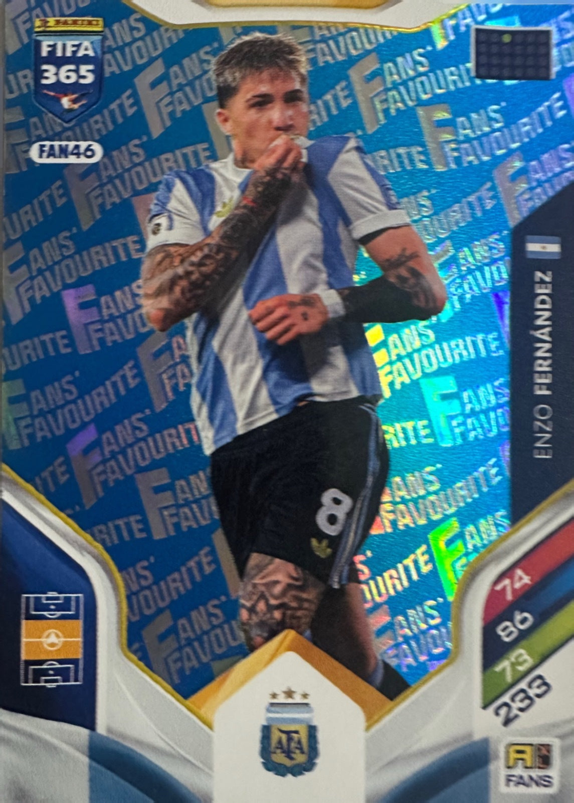 Panini Adrenalyn XL FIFA 365 2026 - Card Parallel Blue a scelta