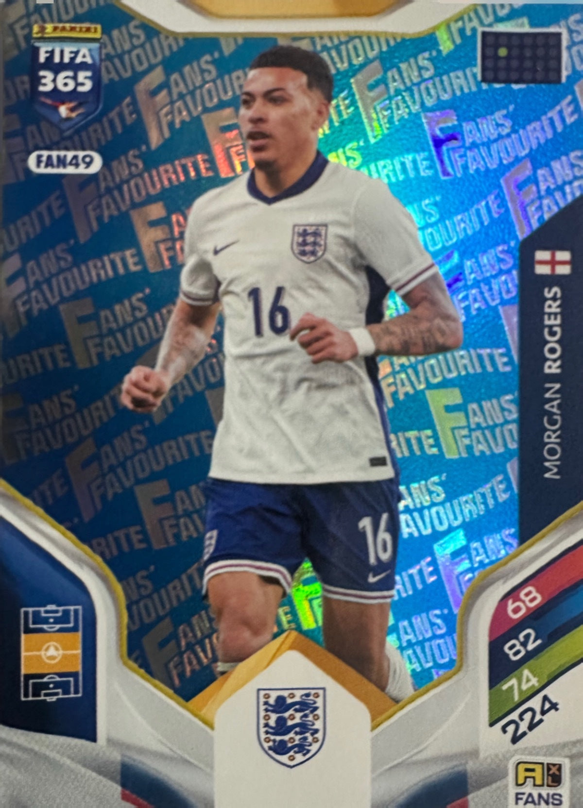 Panini Adrenalyn XL FIFA 365 2026 - Card Parallel Blue a scelta