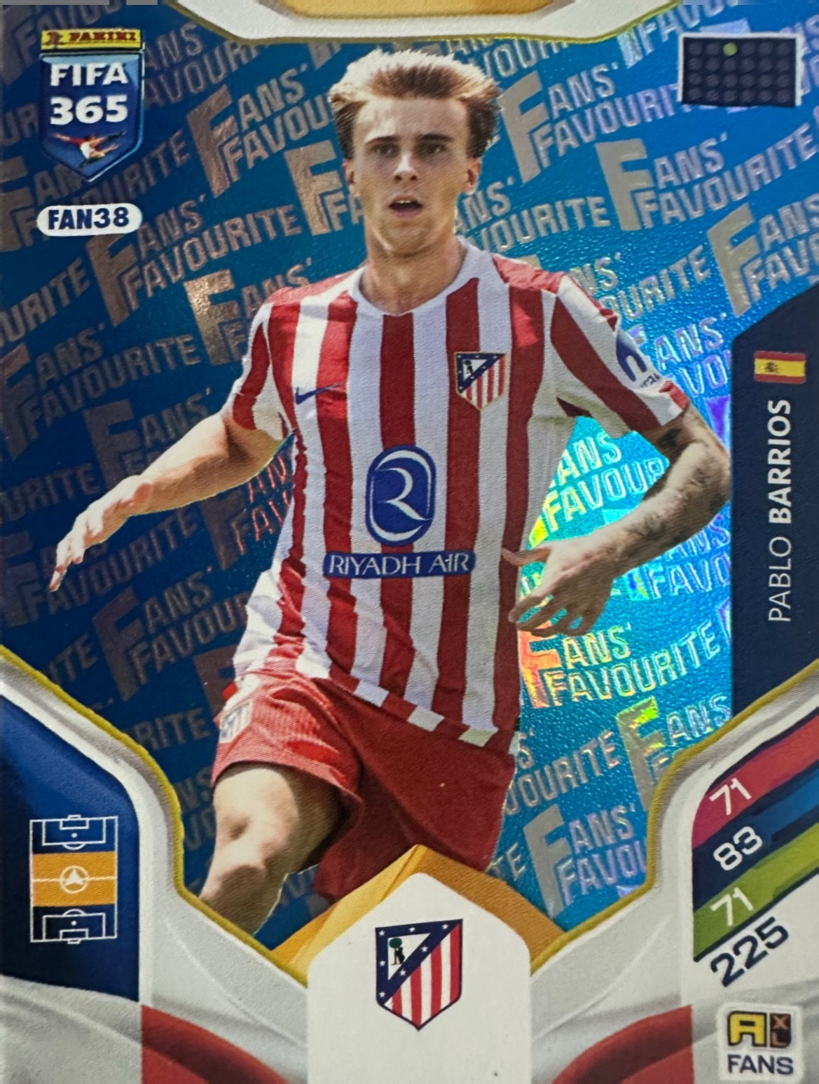 Panini Adrenalyn XL FIFA 365 2026 - Card Parallel Blue a scelta