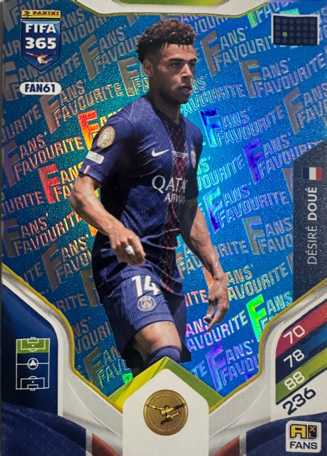 Panini Adrenalyn XL FIFA 365 2026 - Card Parallel Blue a scelta