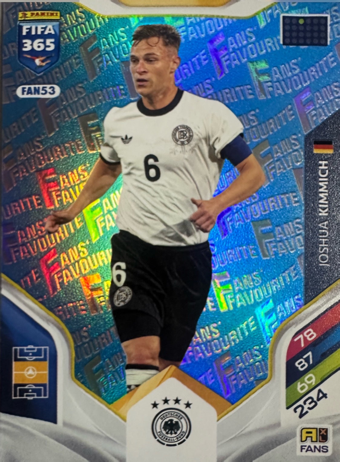 Panini Adrenalyn XL FIFA 365 2026 - Card Parallel Blue a scelta