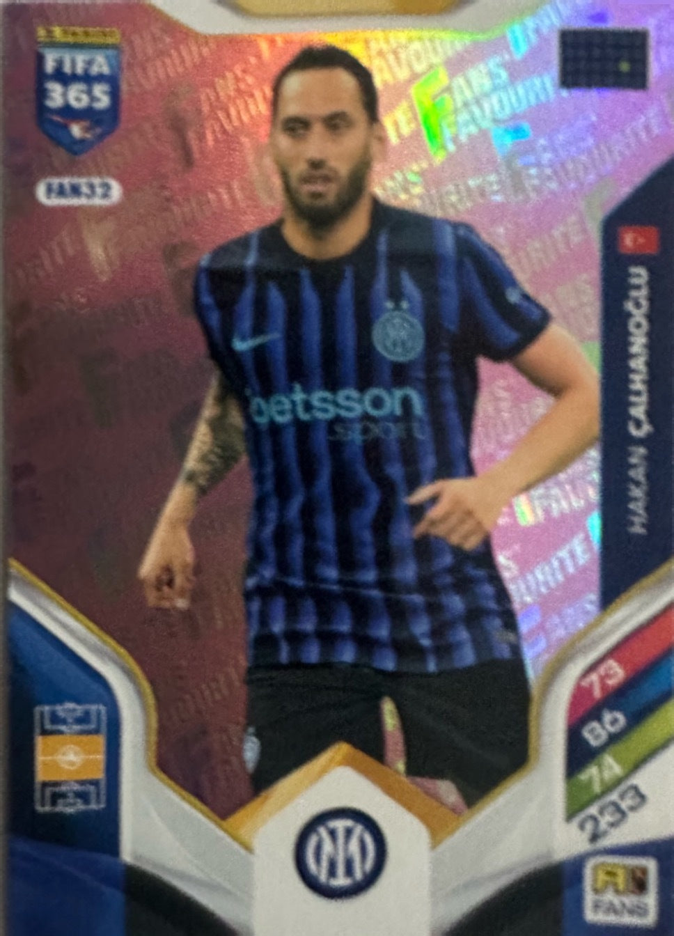 Panini Adrenalyn XL FIFA 365 2026 - Card Parallel Pink a scelta