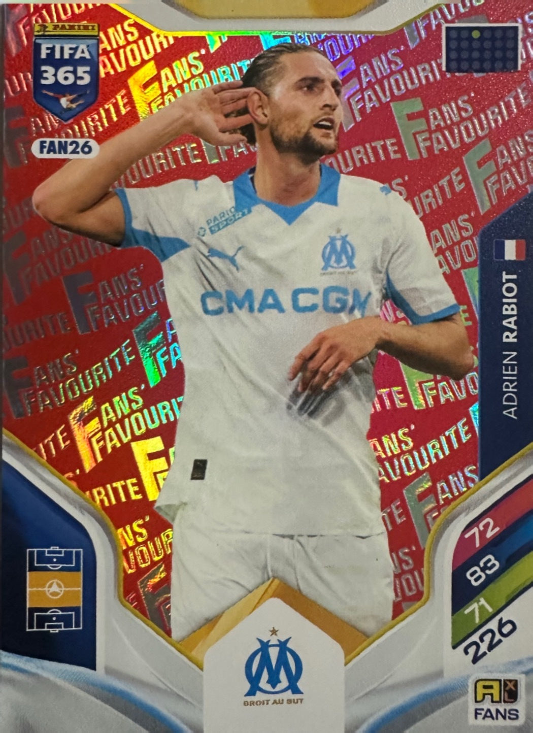 Panini Adrenalyn XL FIFA 365 2026 - Card Parallel Red a scelta