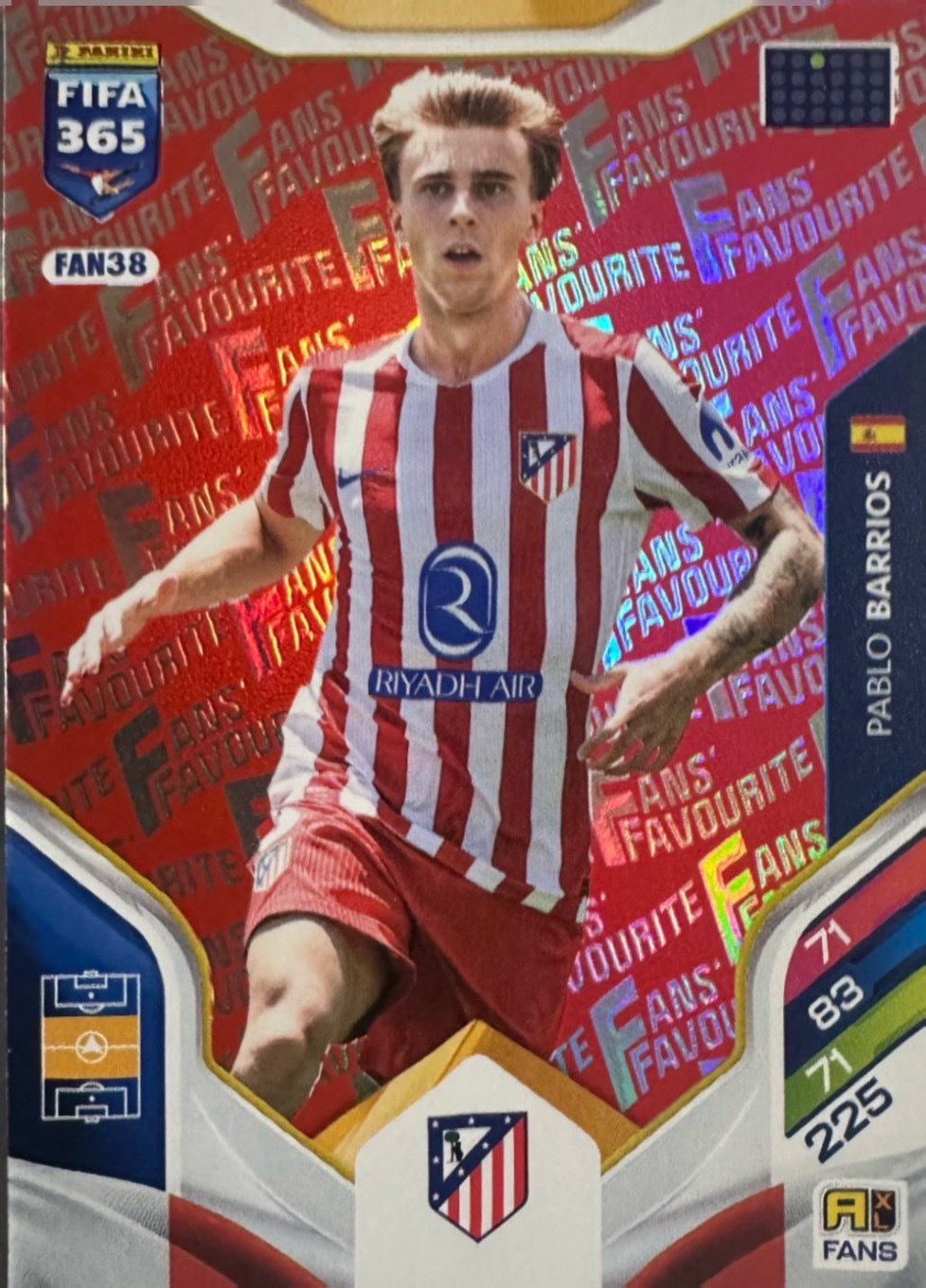 Panini Adrenalyn XL FIFA 365 2026 - Card Parallel Red a scelta