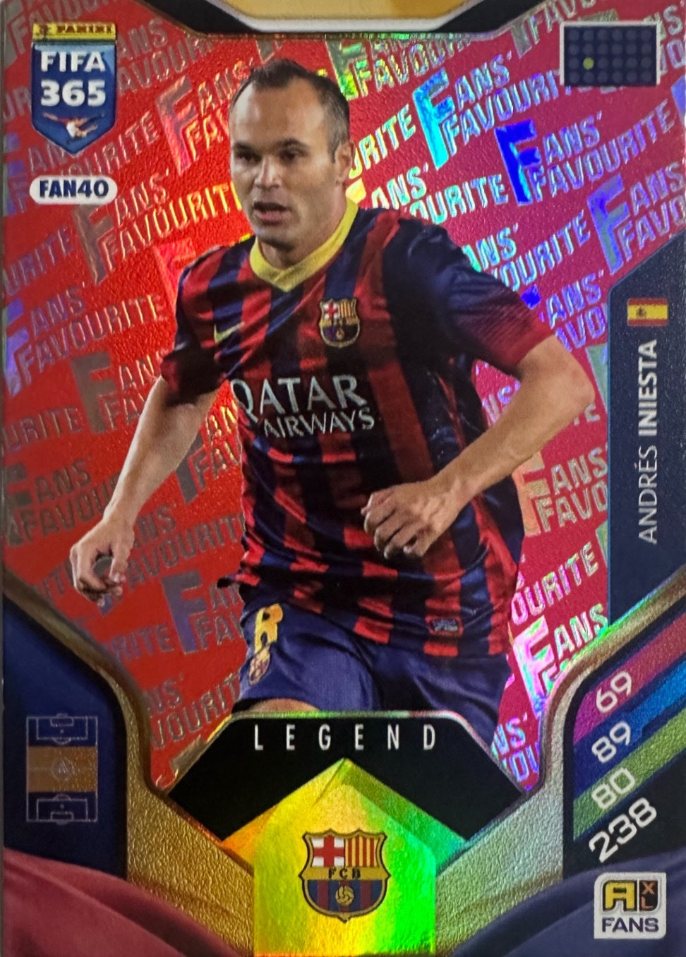 Panini Adrenalyn XL FIFA 365 2026 - Card Parallel Red a scelta