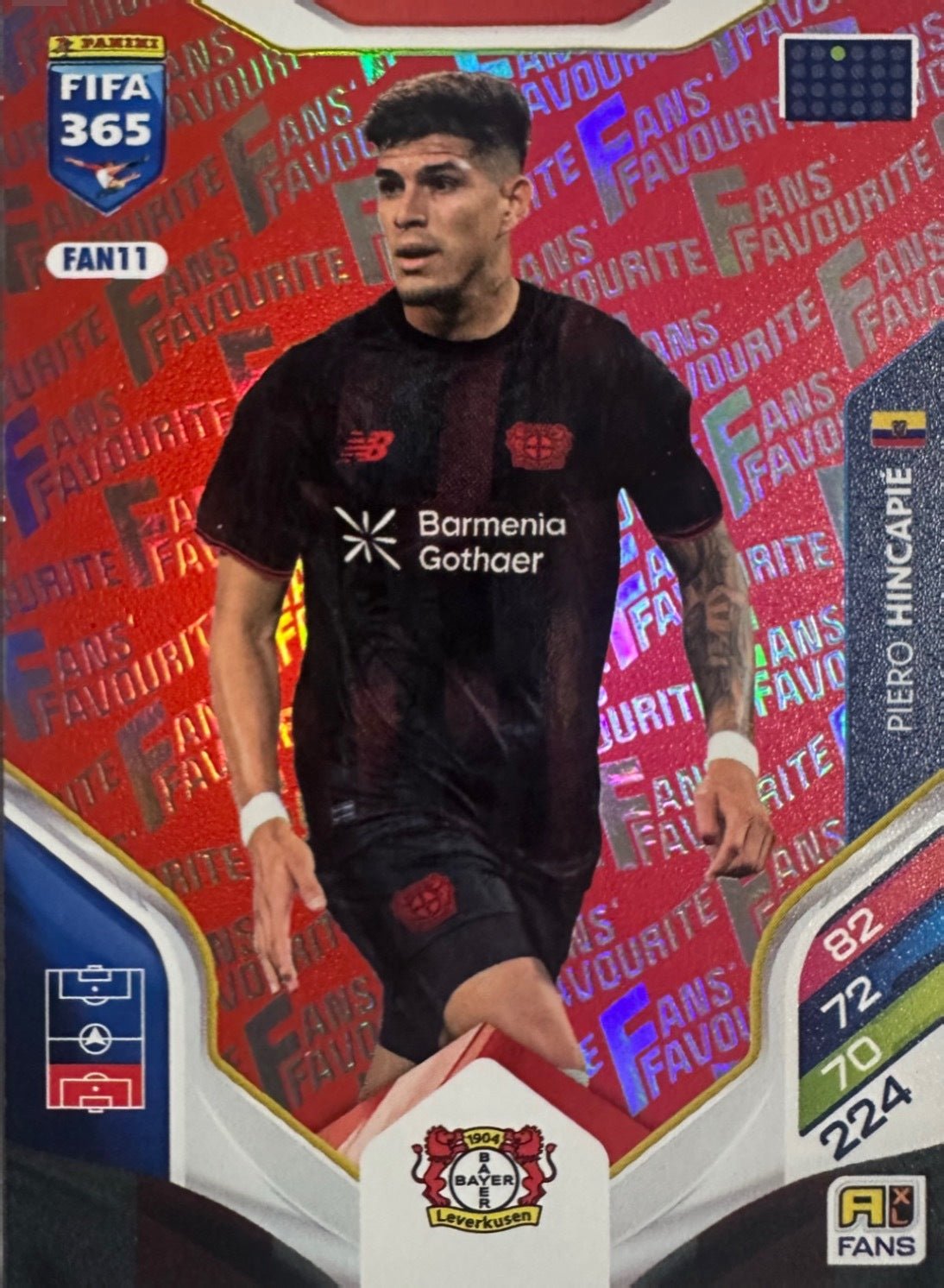 Panini Adrenalyn XL FIFA 365 2026 - Card Parallel Red a scelta