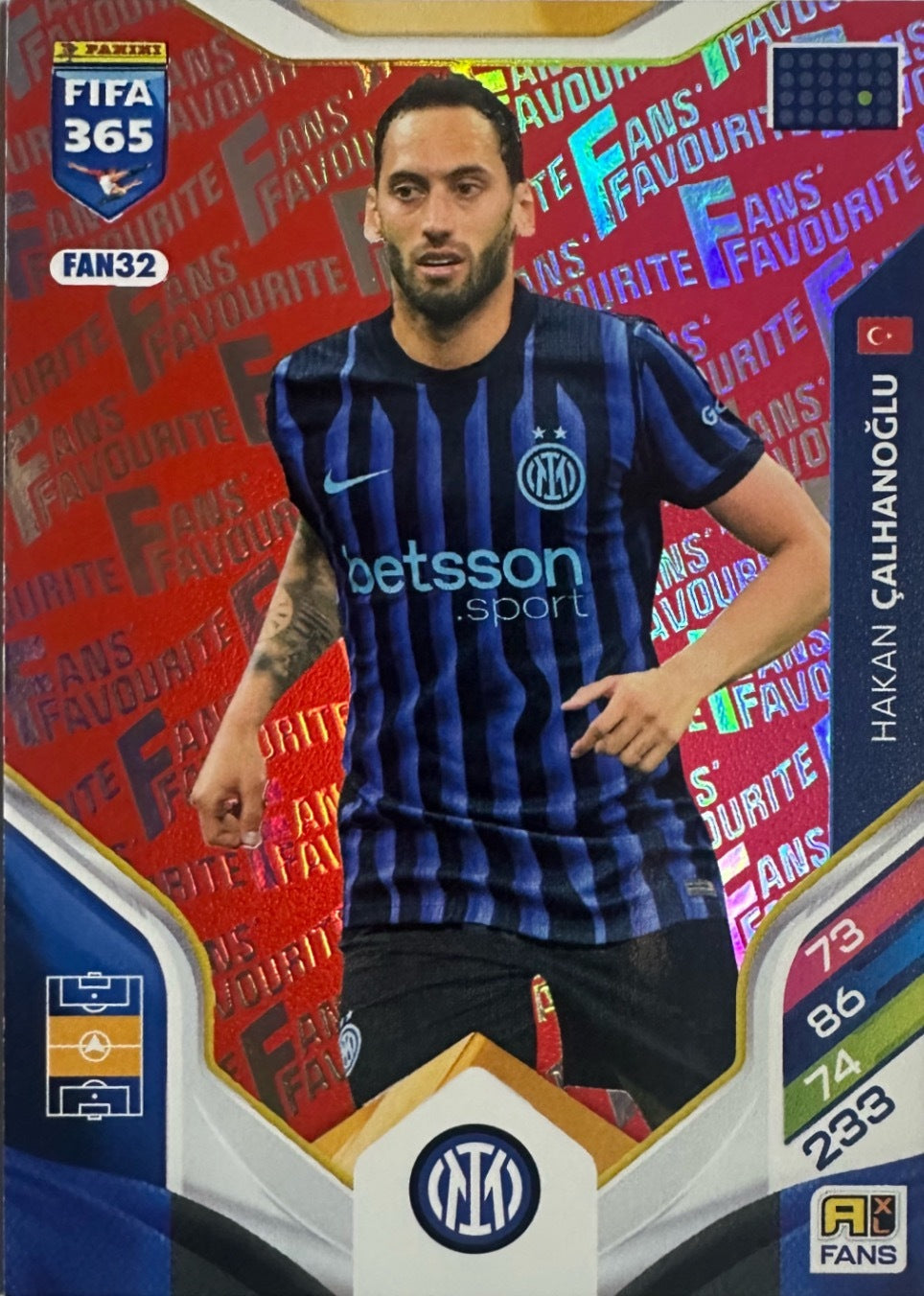 Panini Adrenalyn XL FIFA 365 2026 - Card Parallel Red a scelta