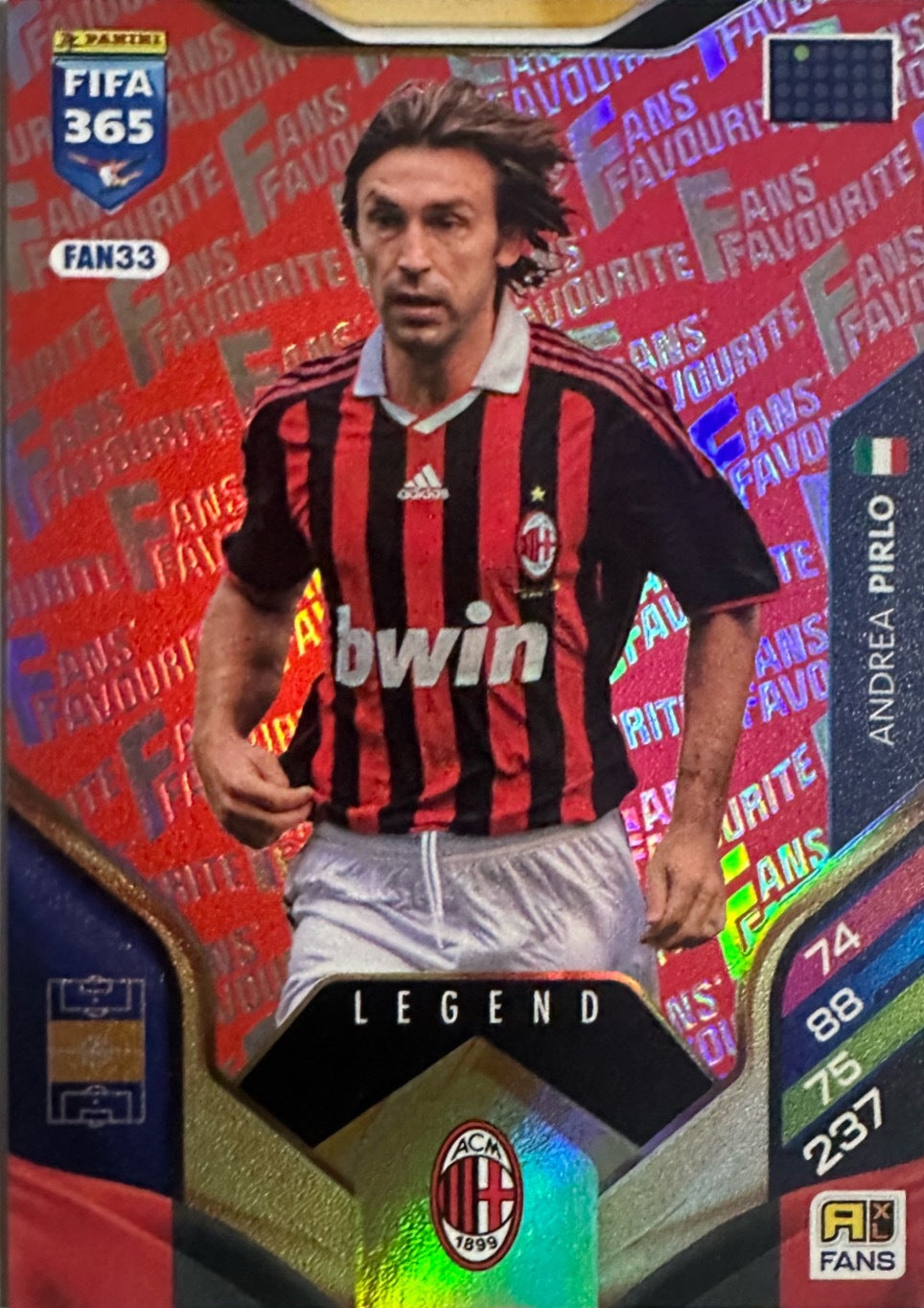 Panini Adrenalyn XL FIFA 365 2026 - Card Parallel Red a scelta