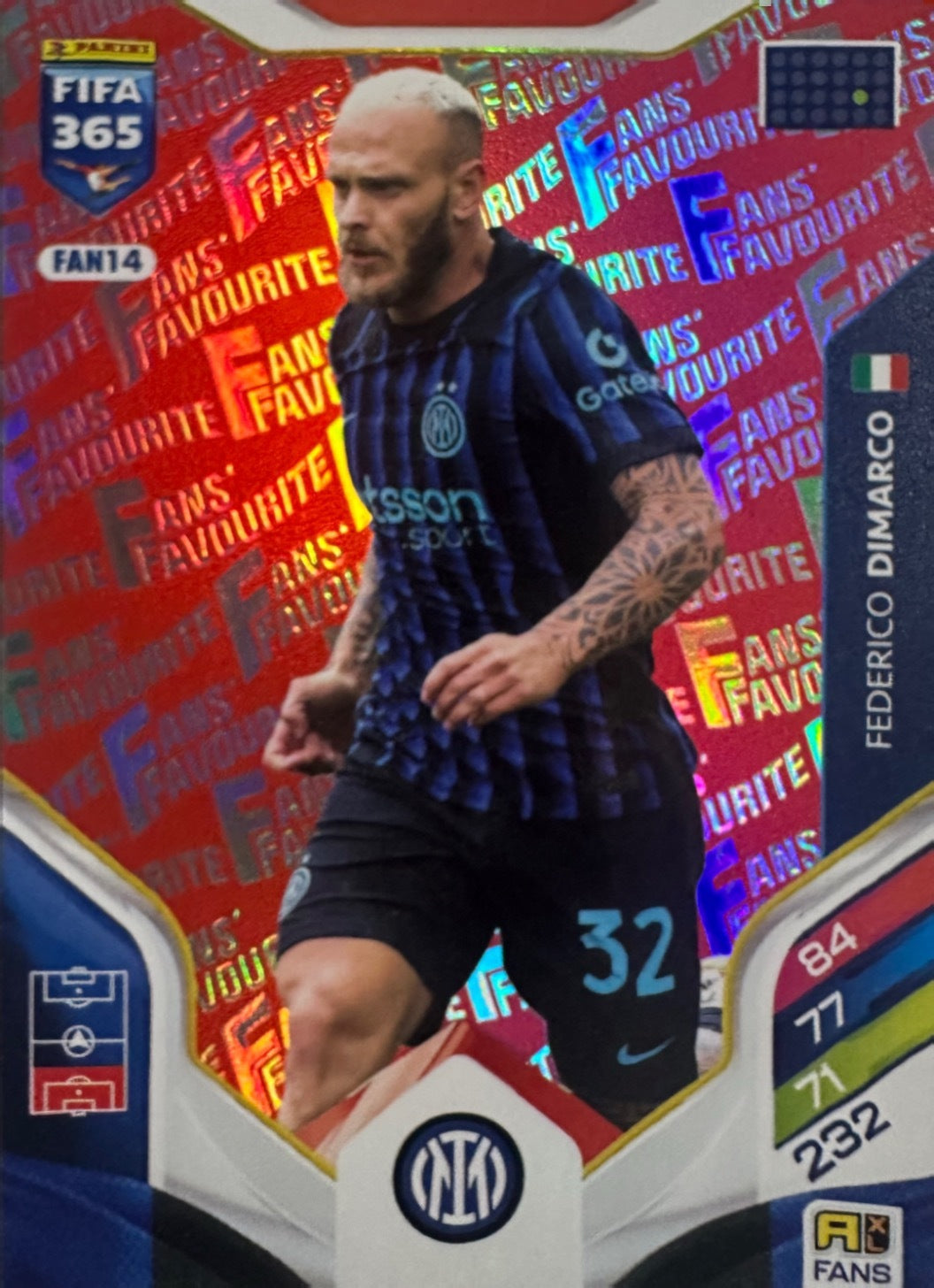 Panini Adrenalyn XL FIFA 365 2026 - Card Parallel Red a scelta