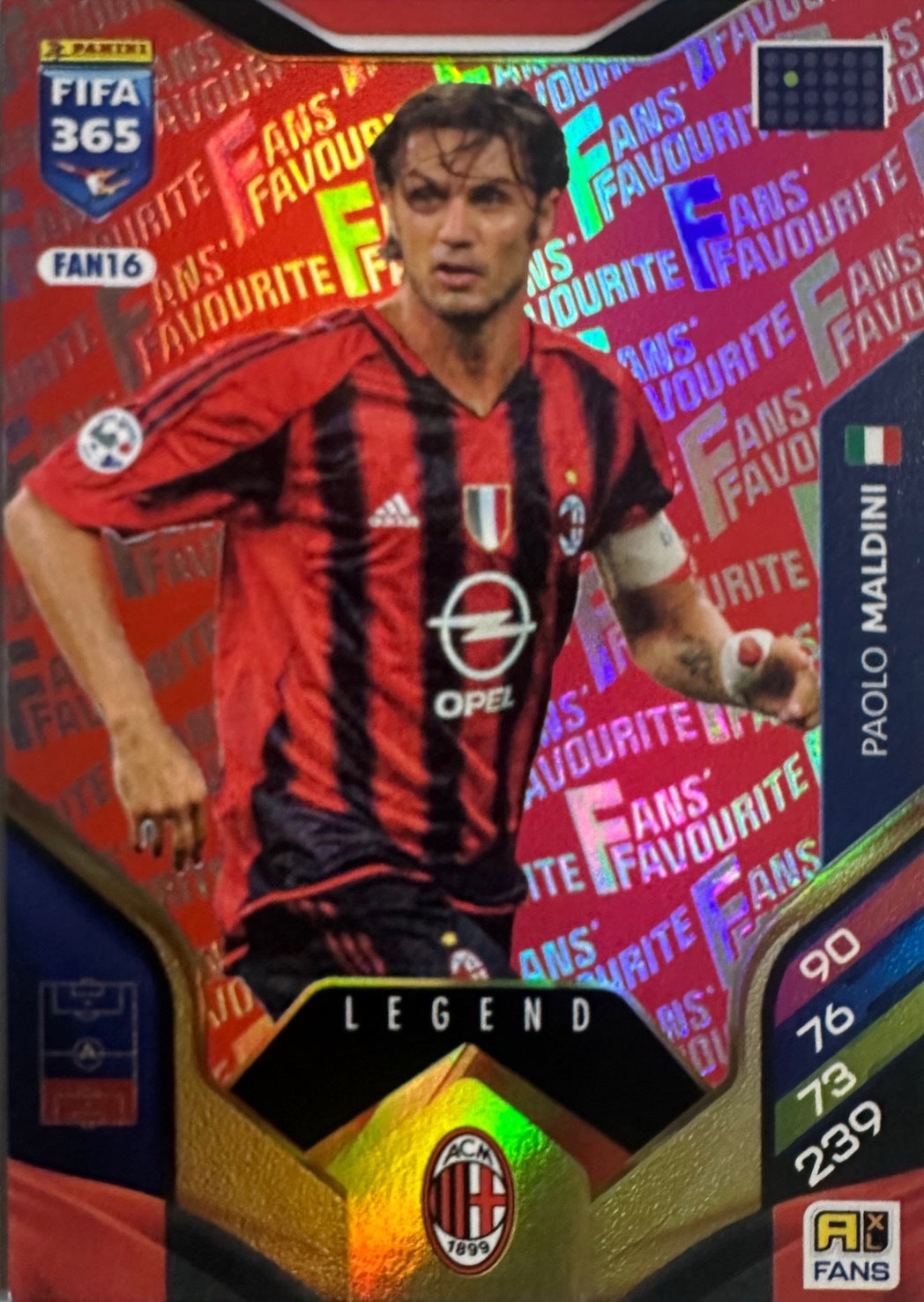 Panini Adrenalyn XL FIFA 365 2026 - Card Parallel Red a scelta