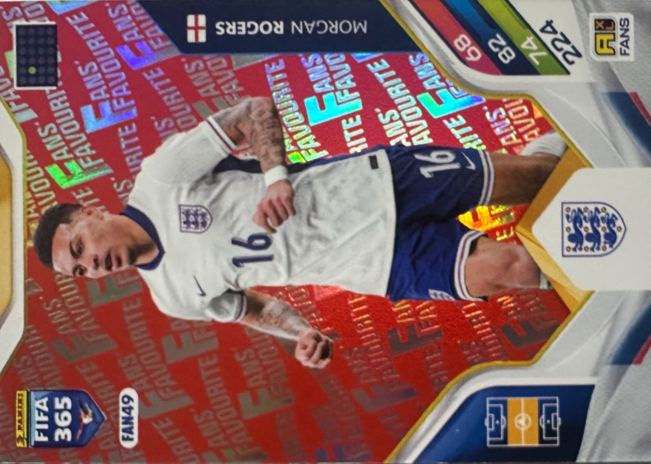 Panini Adrenalyn XL FIFA 365 2026 - Card Parallel Red a scelta