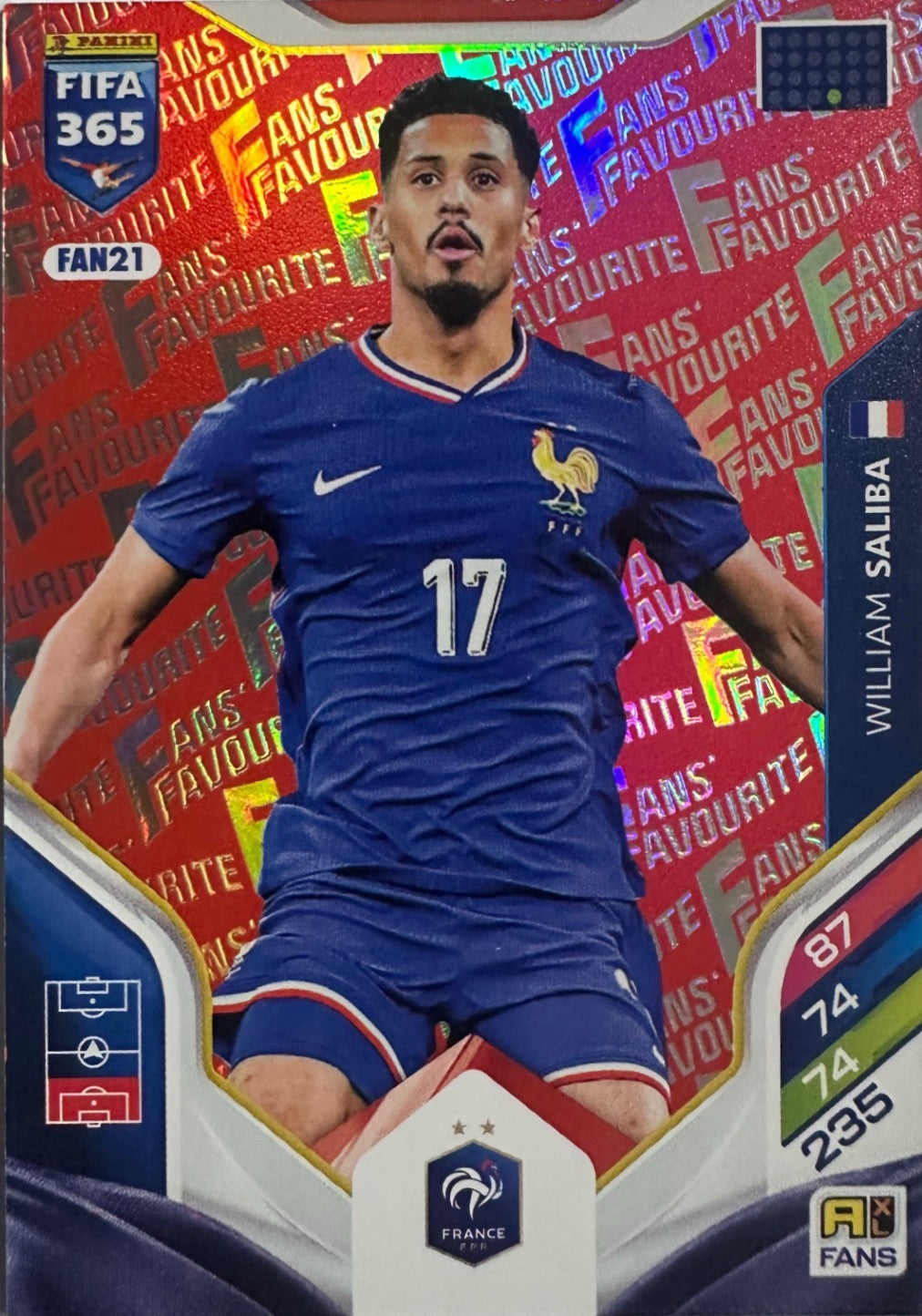 Panini Adrenalyn XL FIFA 365 2026 - Card Parallel Red a scelta