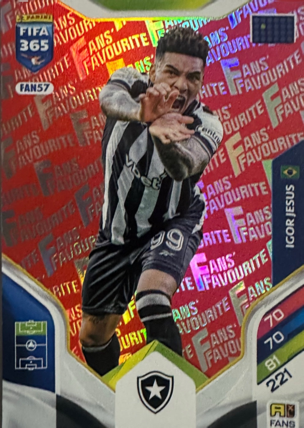 Panini Adrenalyn XL FIFA 365 2026 - Card Parallel Red a scelta
