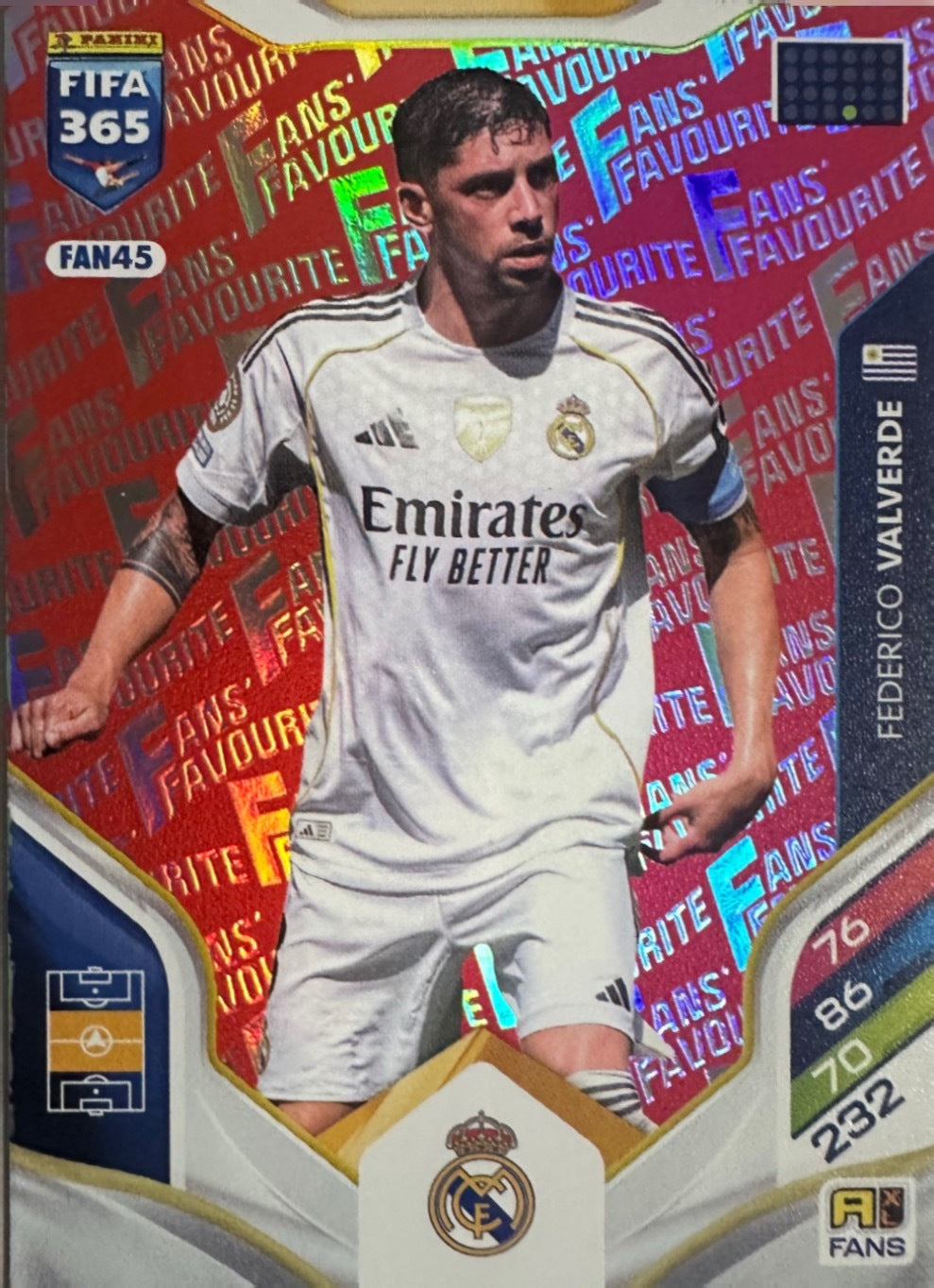 Panini Adrenalyn XL FIFA 365 2026 - Card Parallel Red a scelta