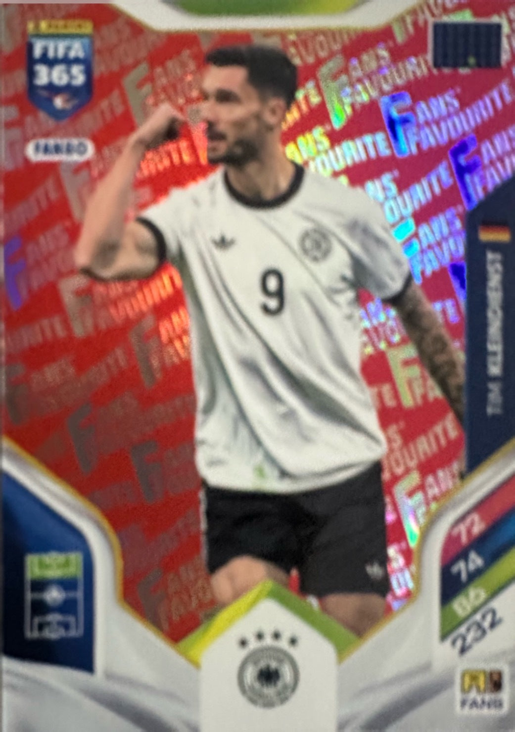 Panini Adrenalyn XL FIFA 365 2026 - Card Parallel Red a scelta