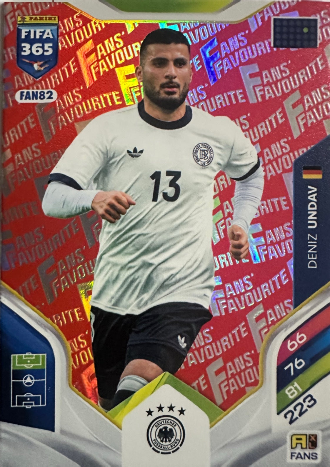 Panini Adrenalyn XL FIFA 365 2026 - Card Parallel Red a scelta