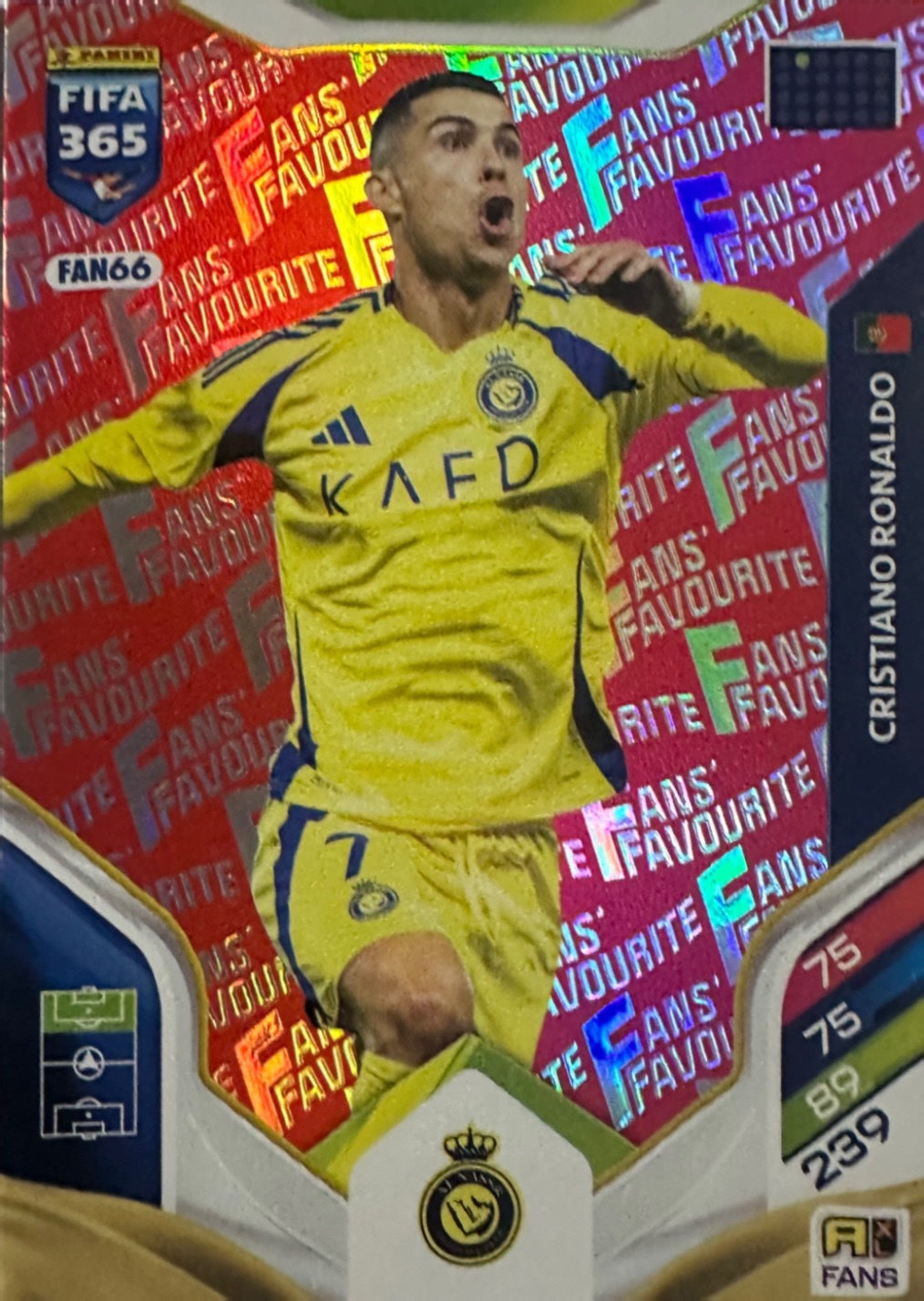 Panini Adrenalyn XL FIFA 365 2026 - Card Parallel Red a scelta