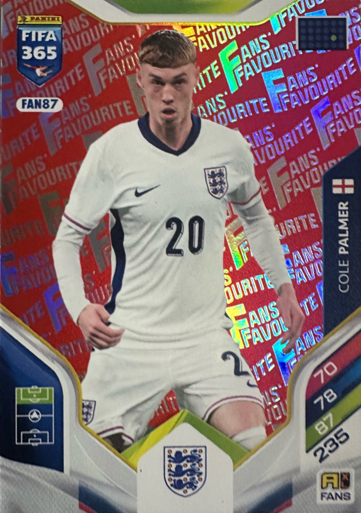 Panini Adrenalyn XL FIFA 365 2026 - Card Parallel Red a scelta