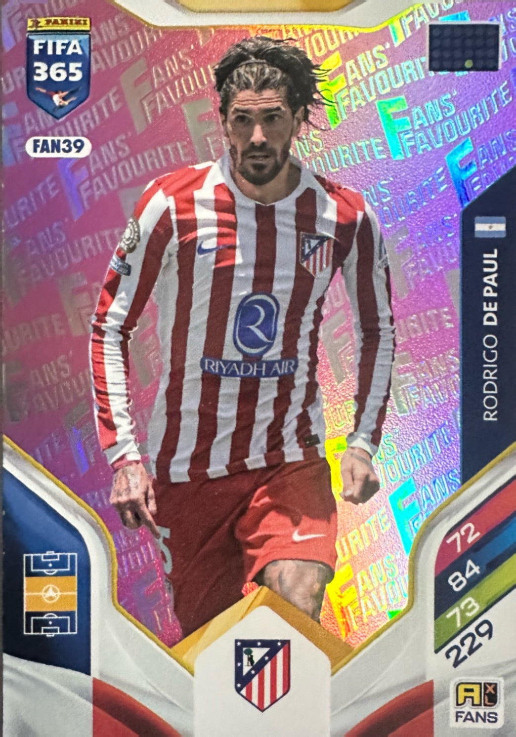 Panini Adrenalyn XL FIFA 365 2026 - Card Parallel Pink a scelta