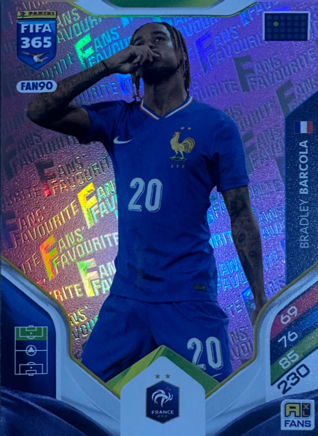Panini Adrenalyn XL FIFA 365 2026 - Card Parallel Pink a scelta