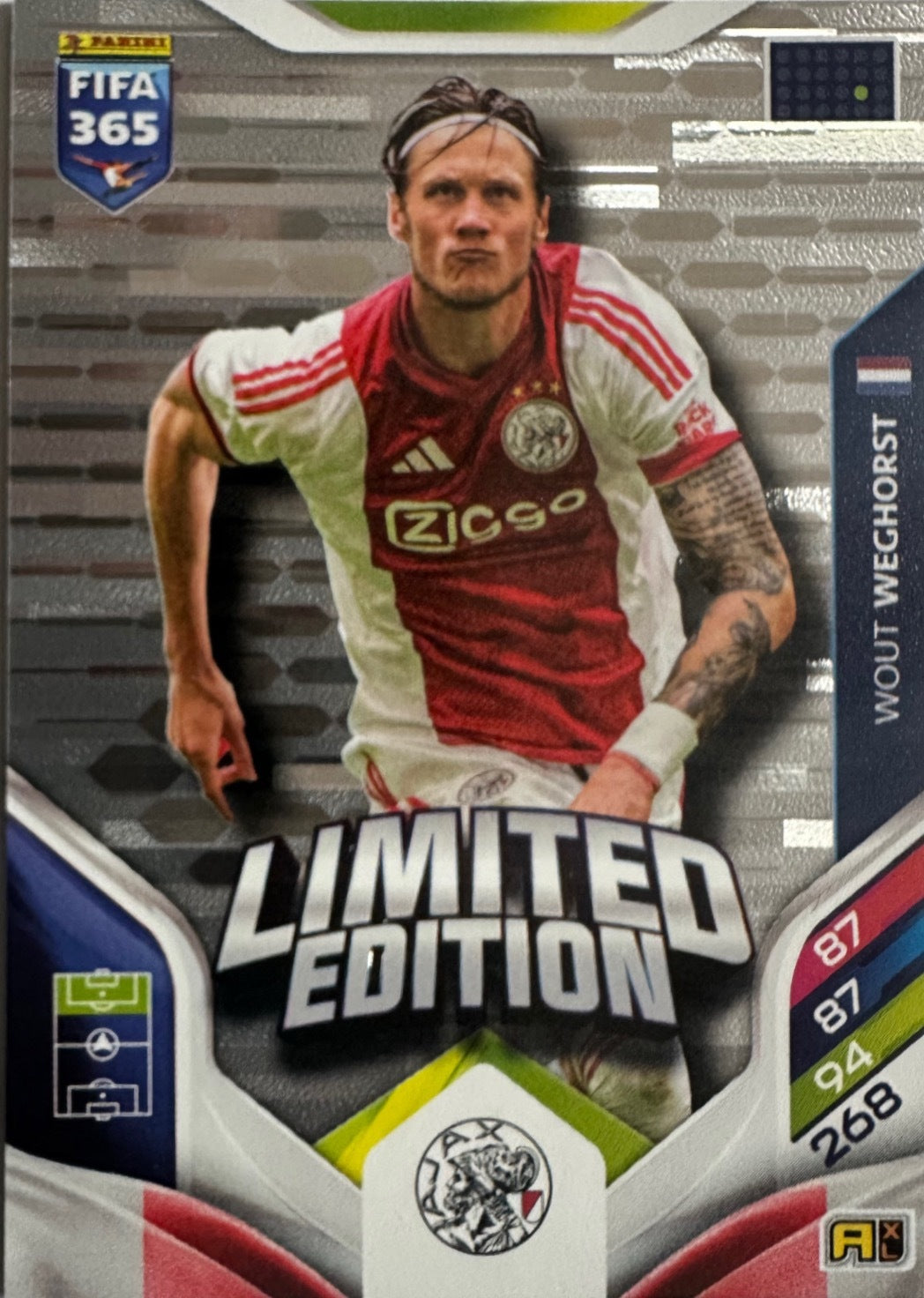 Panini Adrenalyn XL FIFA 365 2026 - Limited Momentum Premium Gold XXL a scelta