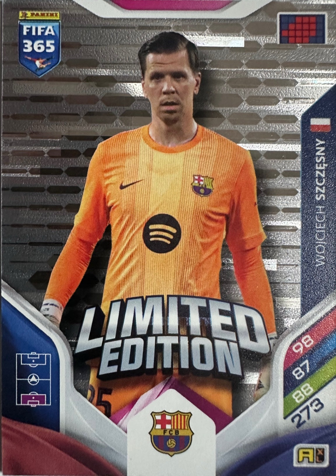 Panini Adrenalyn XL FIFA 365 2026 - Limited Momentum Premium Gold XXL a scelta