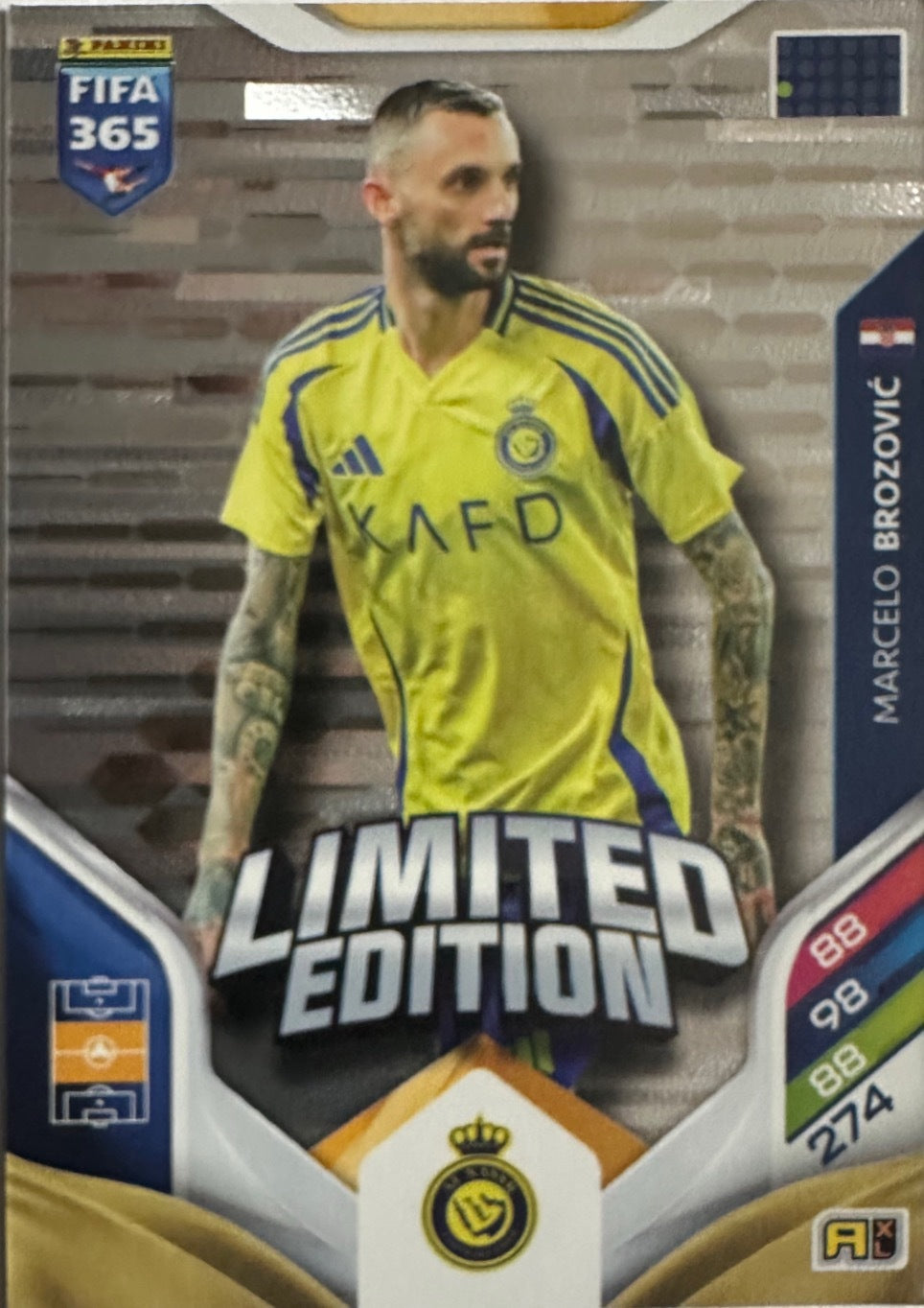 Panini Adrenalyn XL FIFA 365 2026 - Limited Momentum Premium Gold XXL a scelta