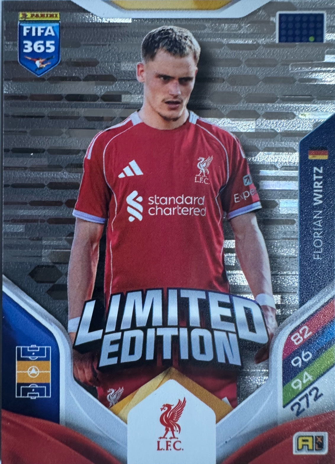 Panini Adrenalyn XL FIFA 365 2026 - Limited Momentum Premium Gold XXL a scelta