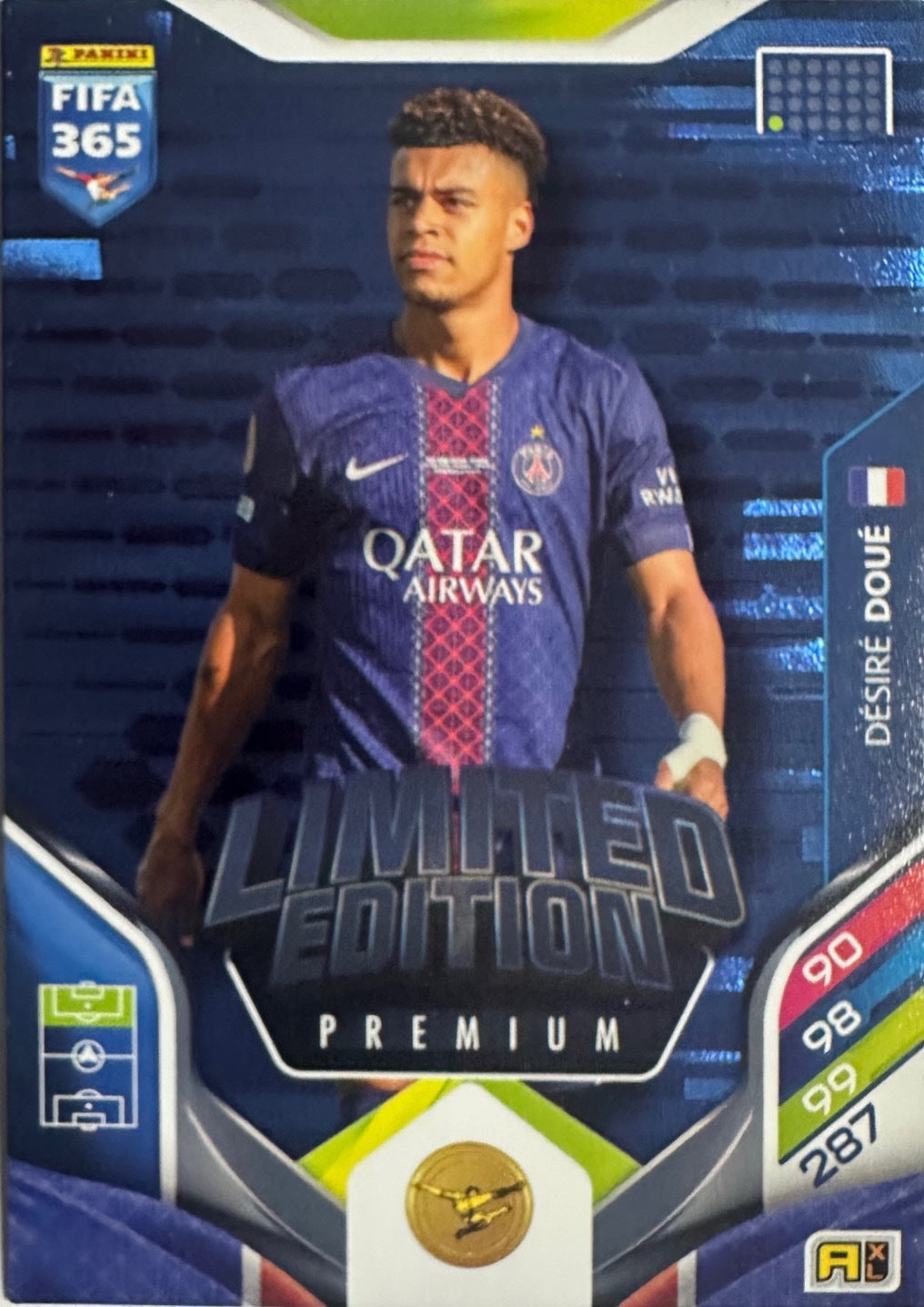 Panini Adrenalyn XL FIFA 365 2026 - Limited Momentum Premium Gold XXL a scelta