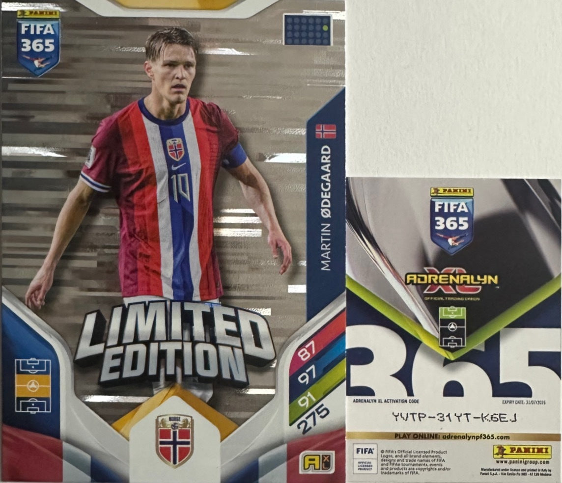 Panini Adrenalyn XL FIFA 365 2026 - Limited Momentum Premium Gold XXL a scelta