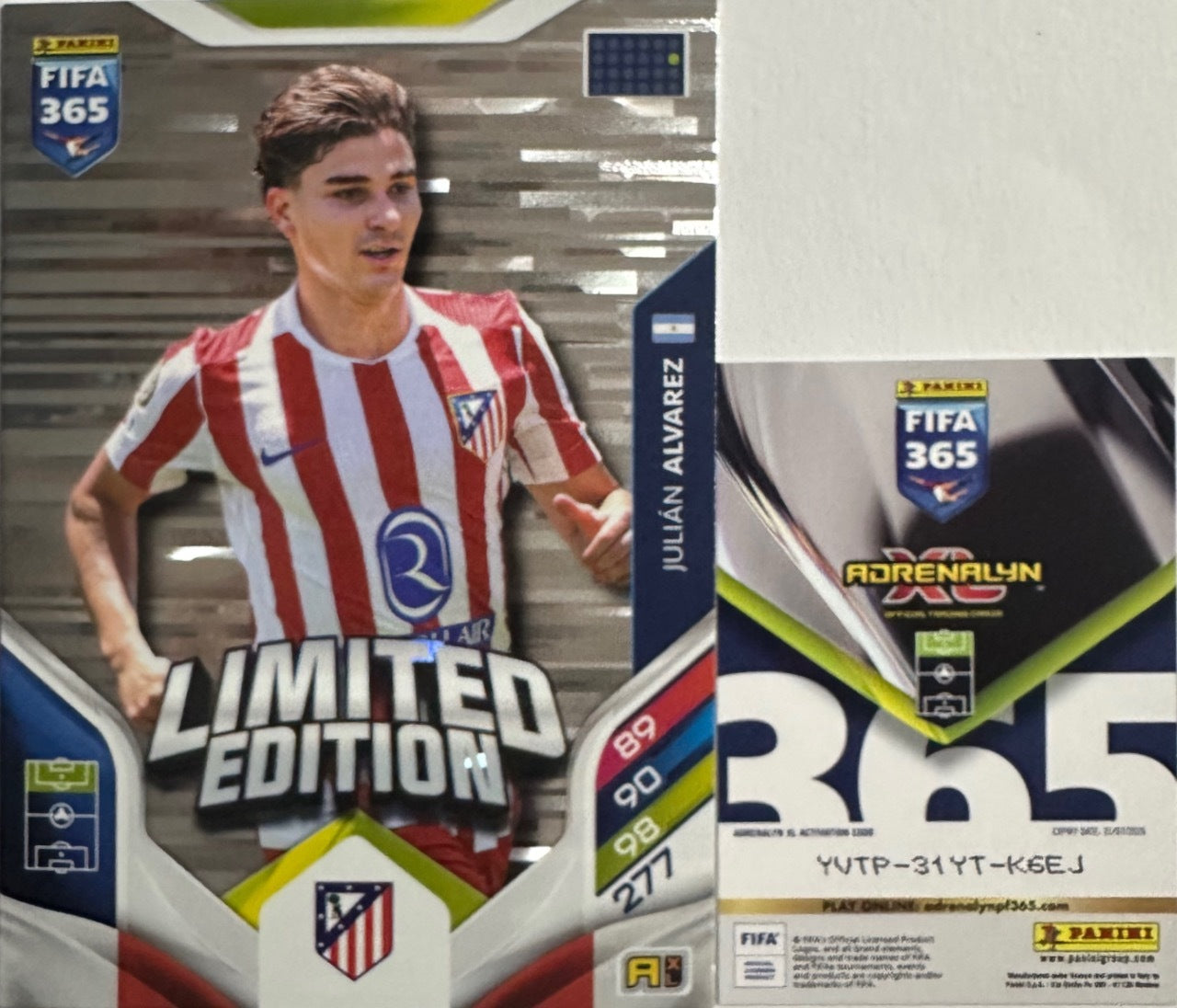 Panini Adrenalyn XL FIFA 365 2026 - Limited Momentum Premium Gold XXL a scelta