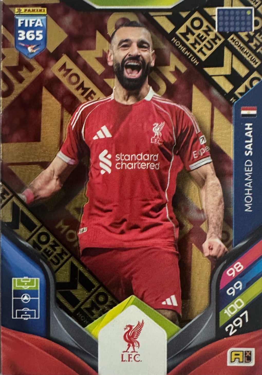 Panini Adrenalyn XL FIFA 365 2026 - Limited Momentum Premium Gold XXL a scelta