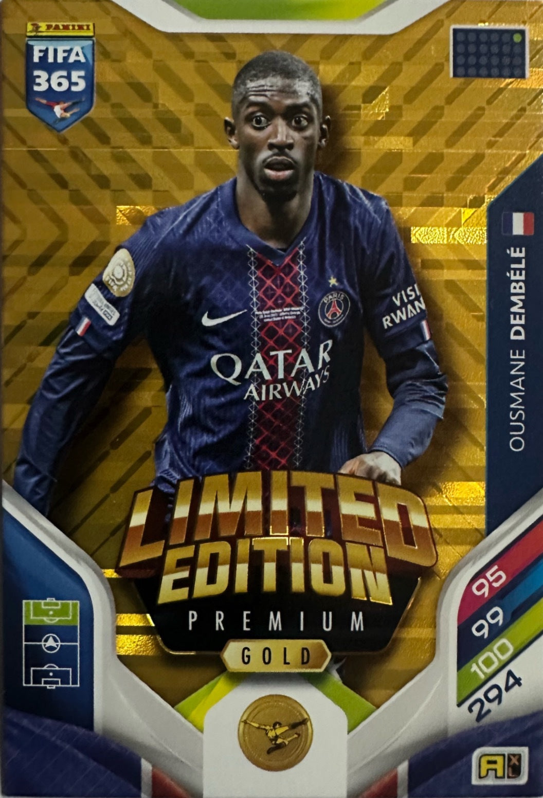 Panini Adrenalyn XL FIFA 365 2026 - Limited Momentum Premium Gold XXL a scelta