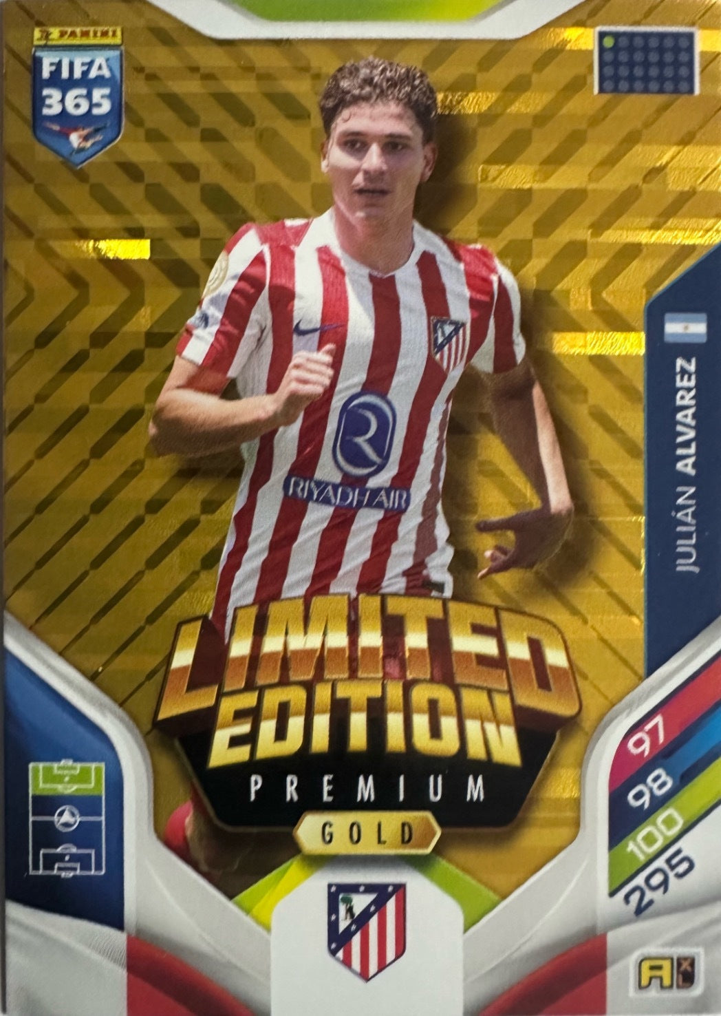 Panini Adrenalyn XL FIFA 365 2026 - Limited Momentum Premium Gold XXL a scelta