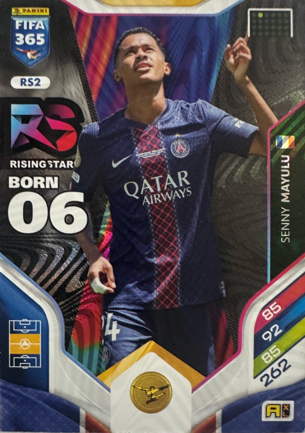 Panini Adrenalyn XL FIFA 365 2026 - Limited Momentum Premium Gold XXL a scelta
