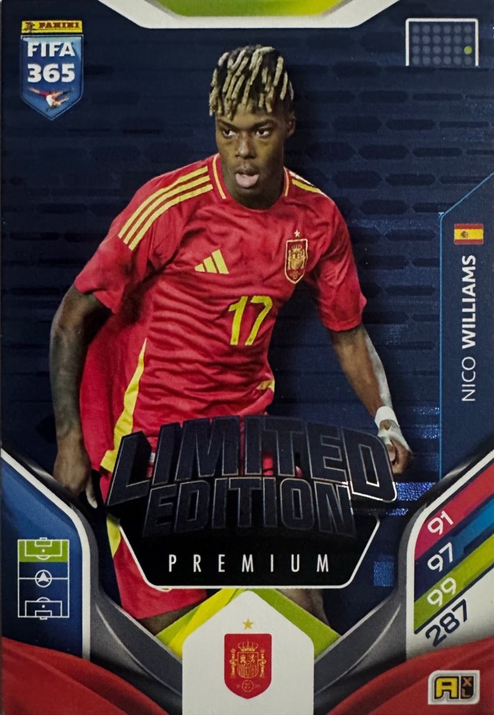 Panini Adrenalyn XL FIFA 365 2026 - Limited Momentum Premium Gold XXL a scelta