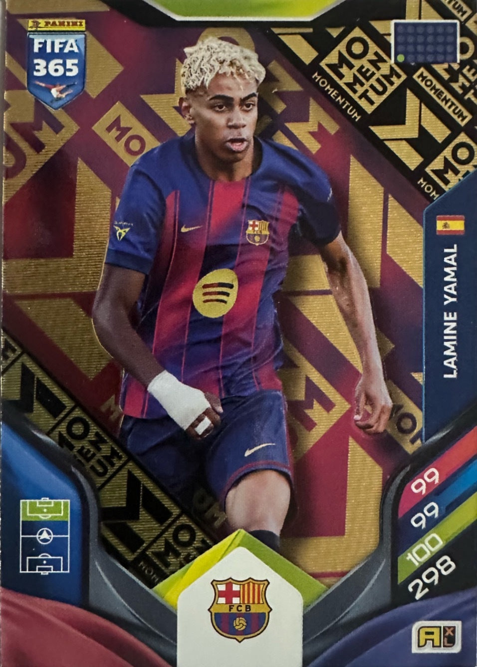 Panini Adrenalyn XL FIFA 365 2026 - Limited Momentum Premium Gold XXL a scelta